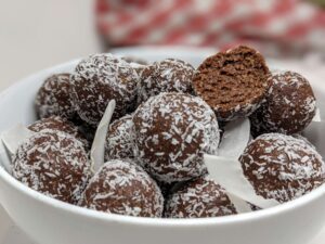 Healthy Chocolate and Coconut Bliss Balls6 - The Simple Healthy Hub