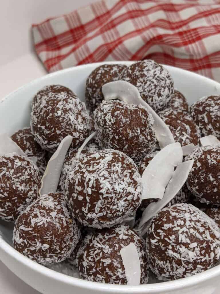Healthy Chocolate and Coconut Bliss Balls6 - The Simple Healthy Hub