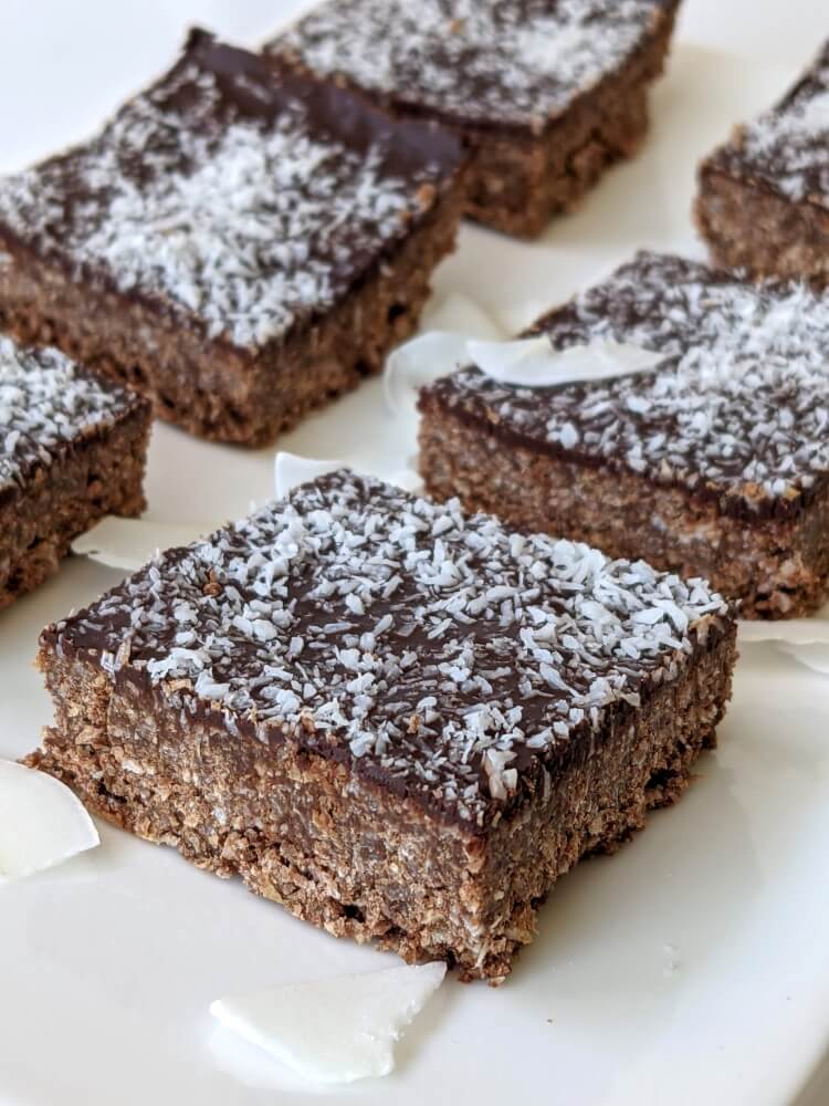 Healthy vegan chocolate slice2 - The Simple Healthy Hub