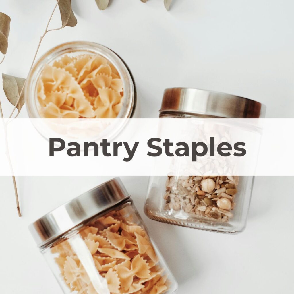 Pantry Staples Category - The Simple Healthy Hub