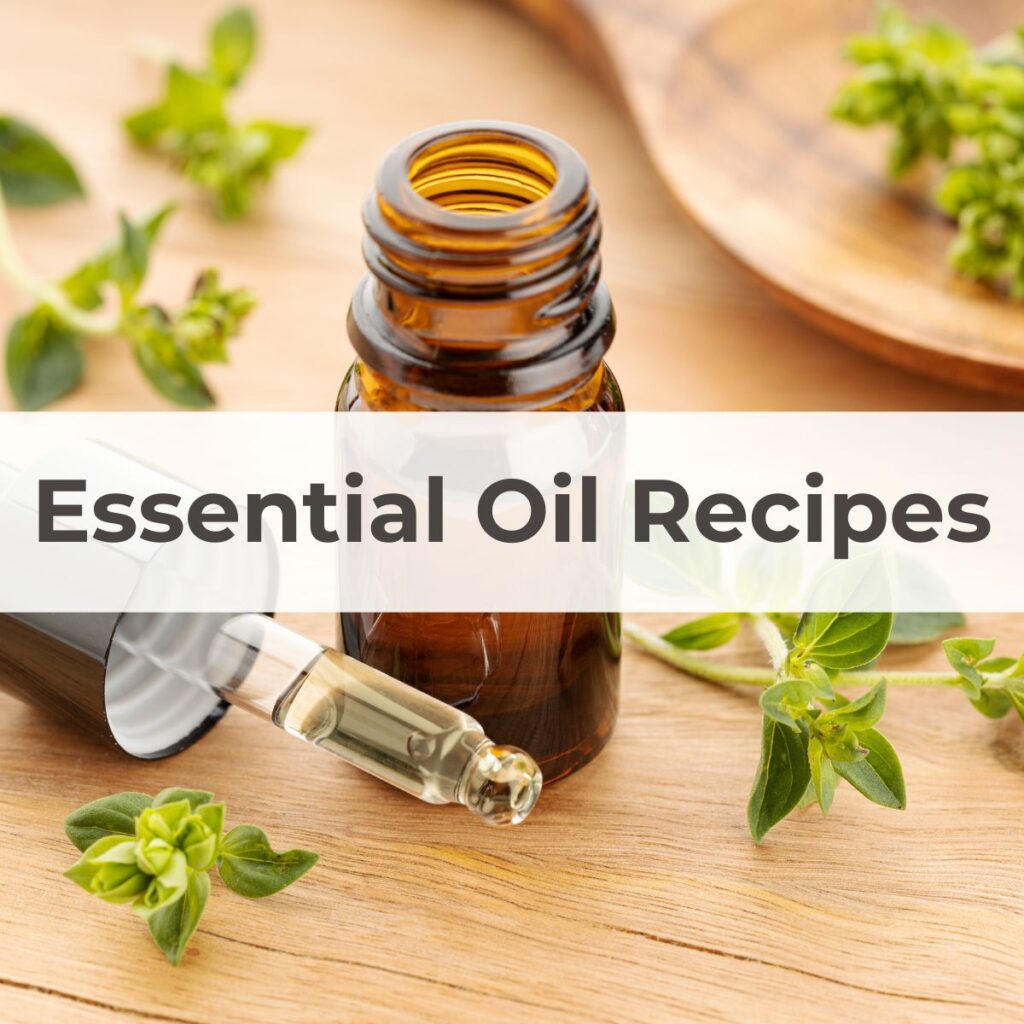 Essential Oil Recipes Category - The Simple Healthy Hub