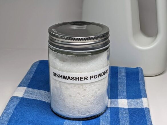 Easy homemade dishwasher detergent Powder - The Simple Healthy Hub
